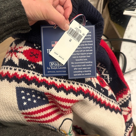 Polo by Ralph Lauren Navy Sweater - Picture 9 of 12